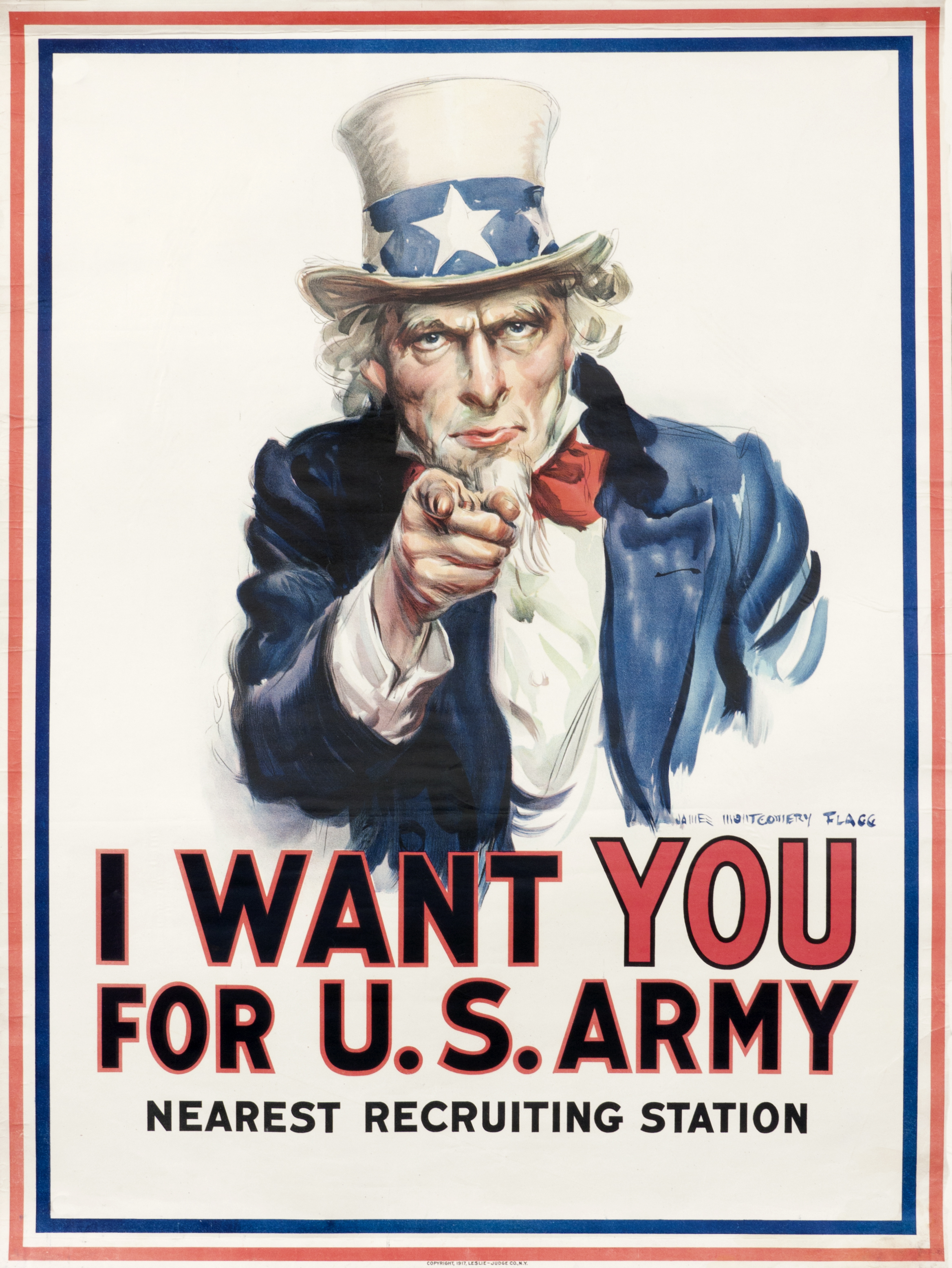 Uncle Sam points at viewer